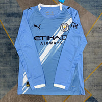 Maillot Manchester City - 25/26 Domicile Manches Longues