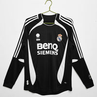 Maillot Real Madrid - 2006-2007 Third Retro Manches Longues