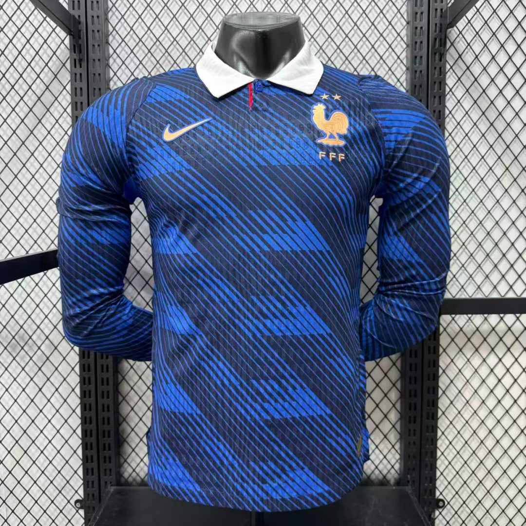 Maillot France - 2026 Domicile Player Manches Longues