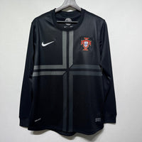 Maillot Portugal maillot - 2012 Extérieur Retro Manches Longues