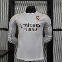Maillot Real Madrid - 25/26 Domicile Player Manches Longues