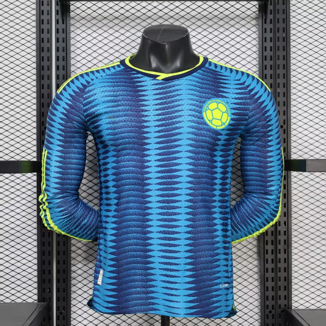 Maillot Colombie - 2026 Extérieur Player Manches Longues