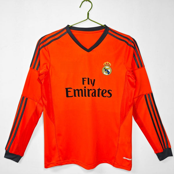 Maillot Real Madrid - 2013-2014 Third Retro Manches Longues