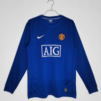 Maillot Manchester United maillot Rétro - 2007 Third Manches Longues