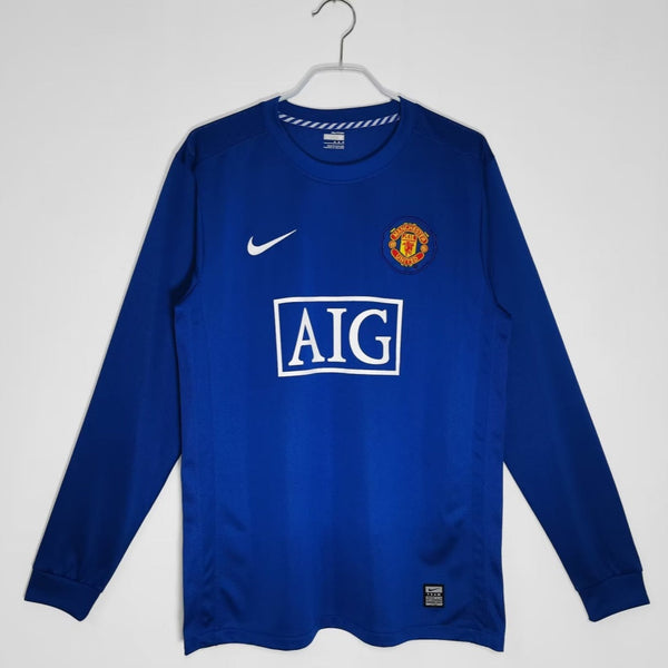 Maillot Manchester United maillot Rétro - 2007 Third Manches Longues