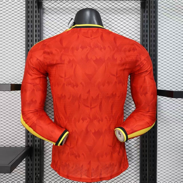Maillot Belgique - 25/26 Domicile Player Manches Longues