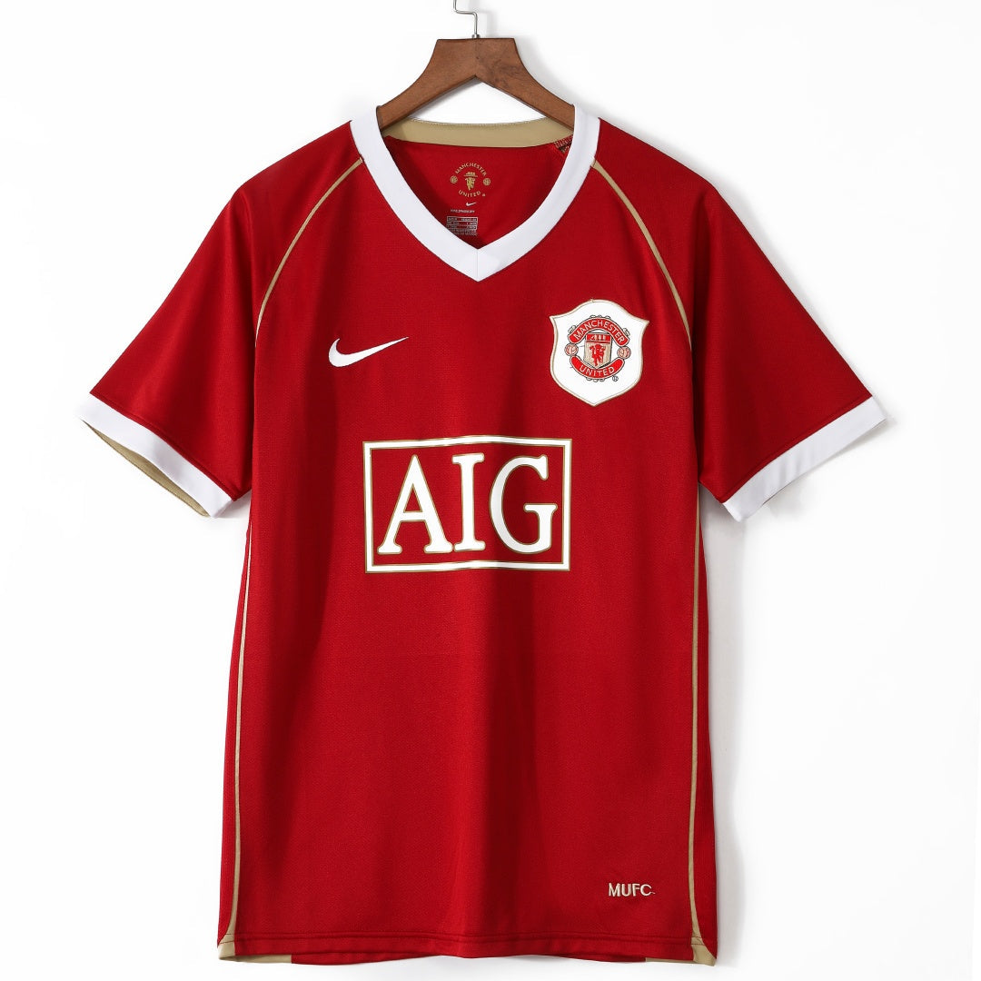 Maillot Manchester - 2006-2007 Domicile Retro