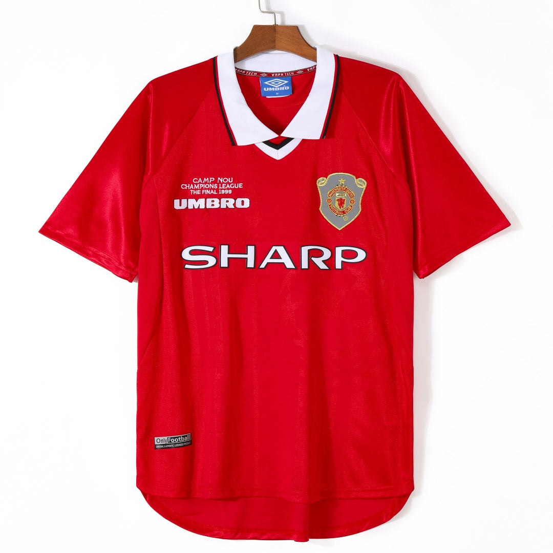 Maillot Manchester - 1999-2000 Domicile Retro