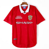 Maillot Manchester - 1999-2000 Domicile Retro