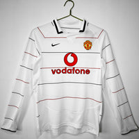 Maillot Manchester United maillot - 2003-2004 Extérieur Retro Manches Longues