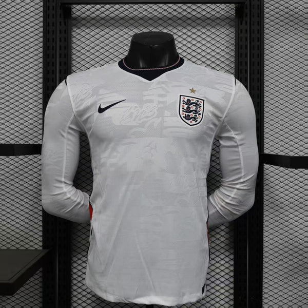 Maillot Angleterre - 25/26 Domicile Player Manches Longues