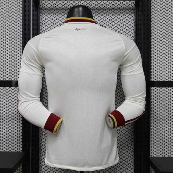 Maillot Espagne - 2026 Extérieur Player Manches Longues