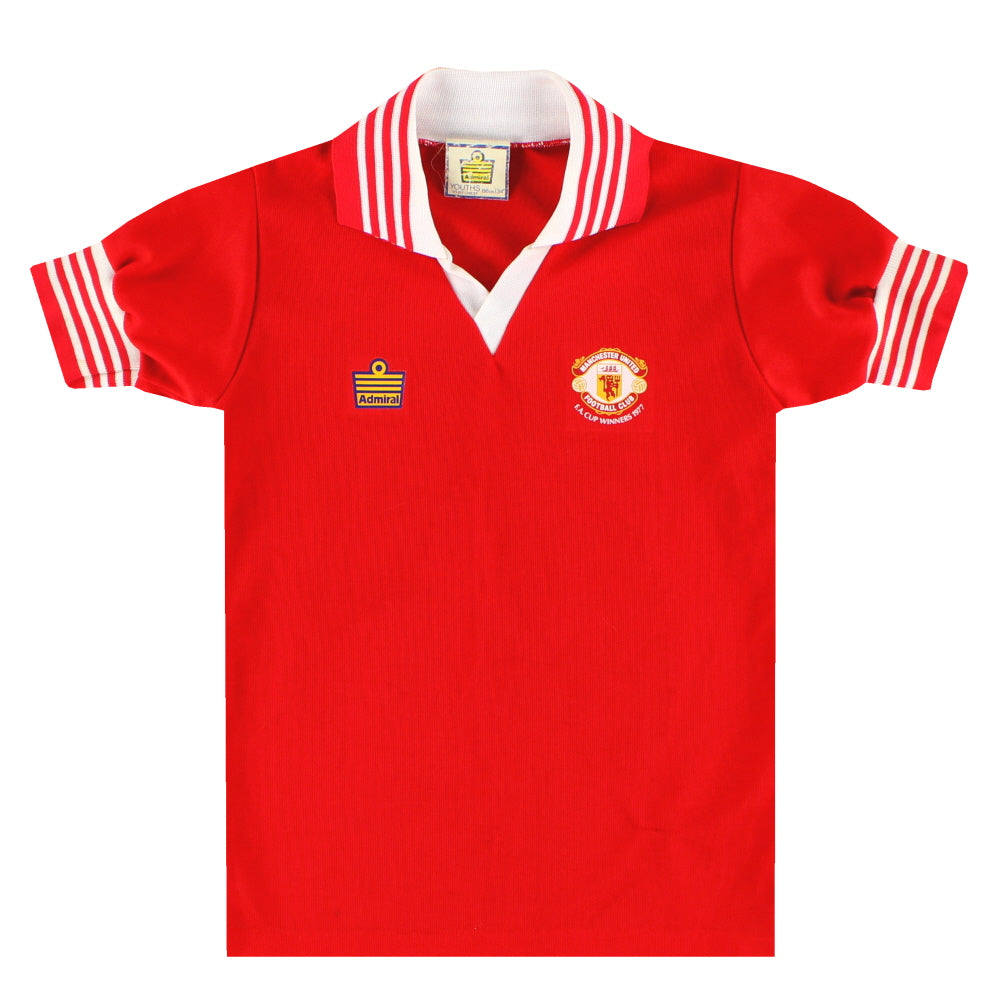 Maillot Manchester United - 1977-80 Domicile