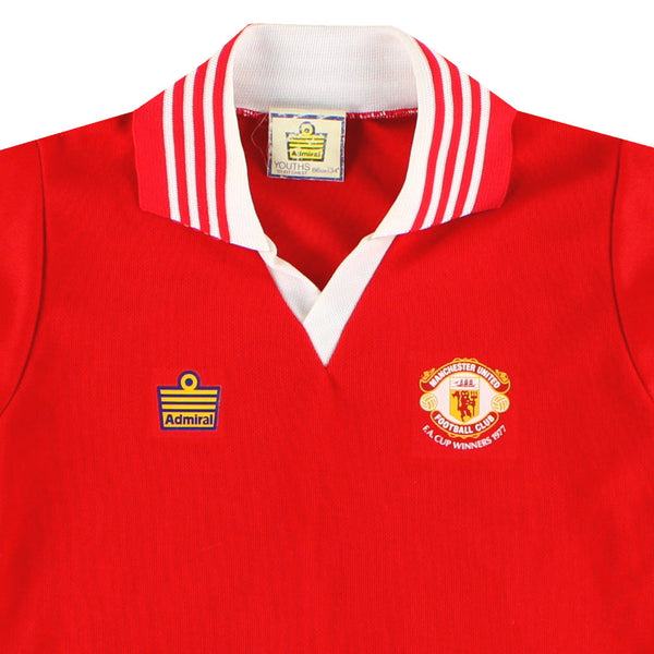 Maillot Manchester United - 1977-80 Domicile
