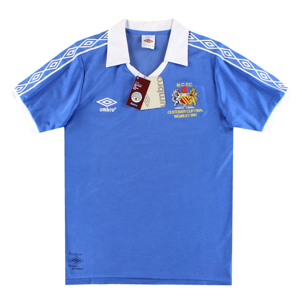 Maillot Manchester City - 1981 Domicile