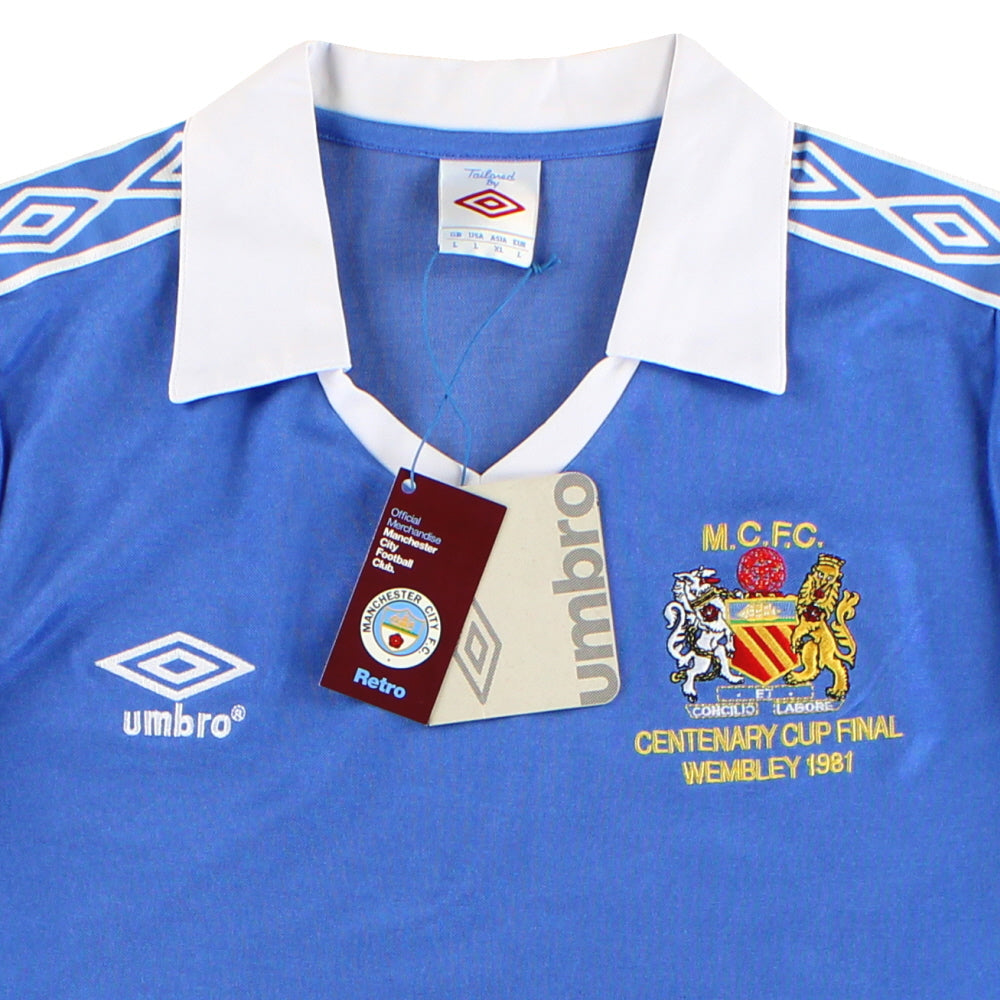 Maillot Manchester City - 1981 Domicile
