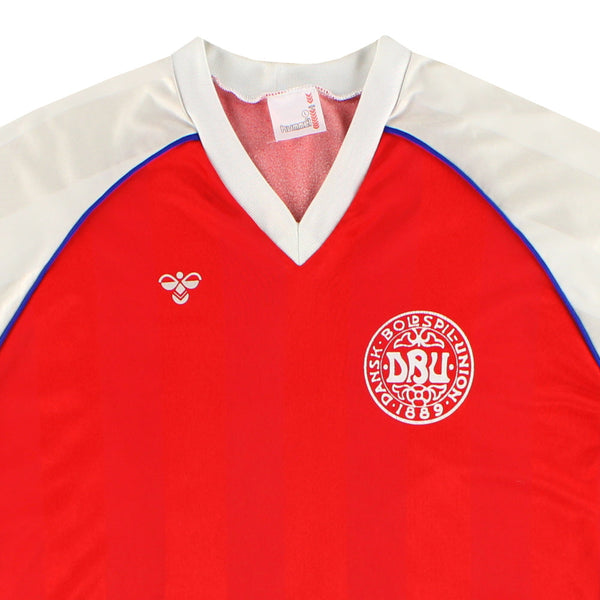 Maillot Danemark - 1984-86 Domicile