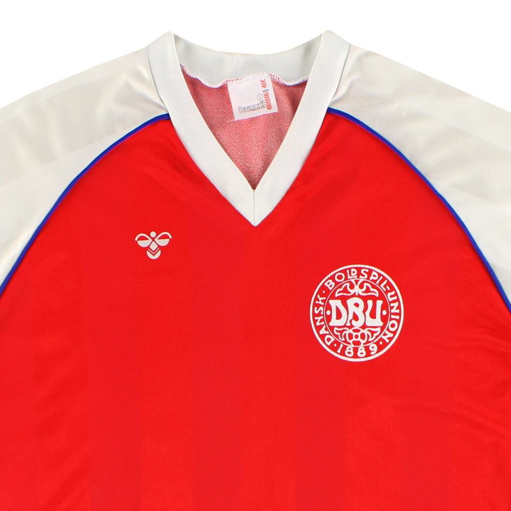 Maillot Danemark - 1984-86 Domicile