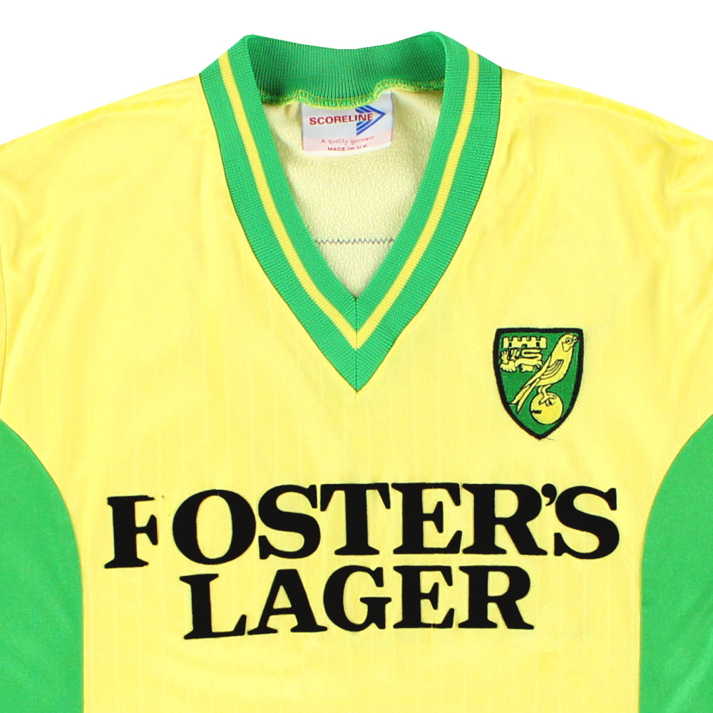 Maillot Norwich Match Issue - 1987-89 Domicile