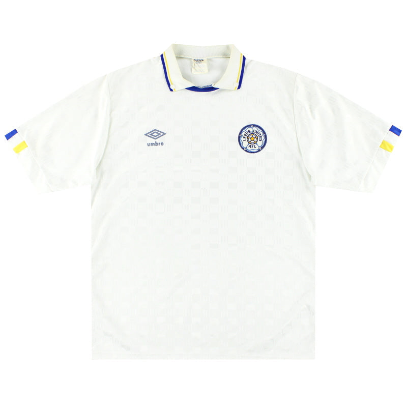 Maillot Leeds - 1988-90 Domicile