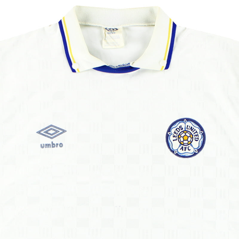 Maillot Leeds - 1988-90 Domicile