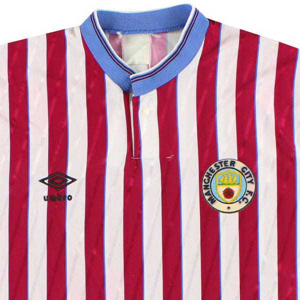 Maillot Manchester City - 1988-90 Extérieur