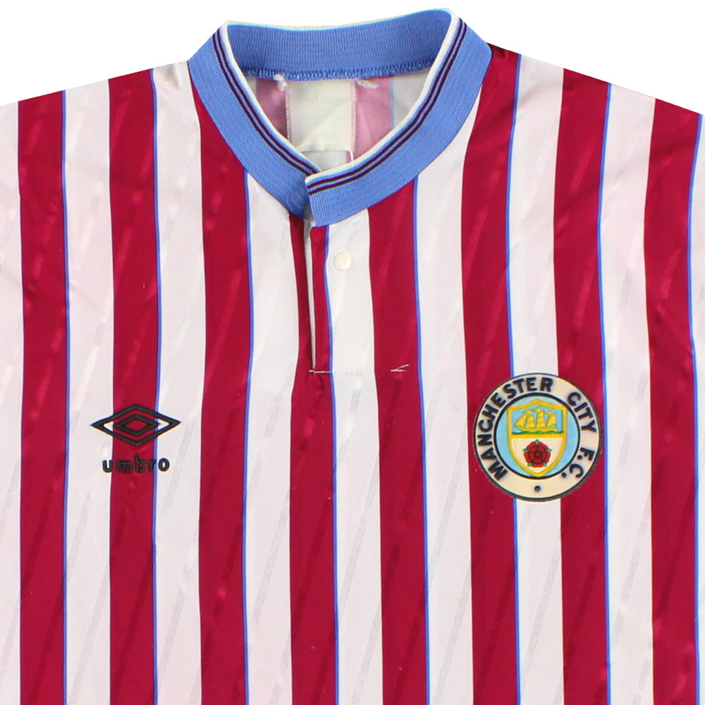 Maillot Manchester City - 1988-90 Extérieur