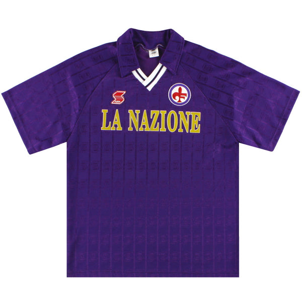 Maillot Fiorentina - 1990-91 Domicile
