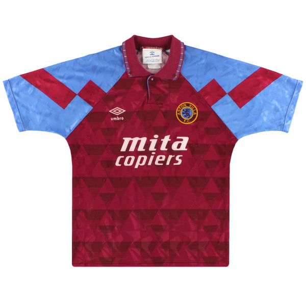 Maillot Aston Villa - 1990-92 Domicile