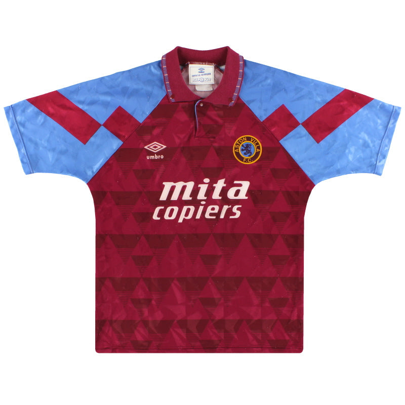 Maillot Aston Villa - 1990-92 Domicile