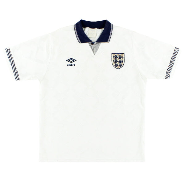 Maillot Angleterre - 1990-92 Domicile