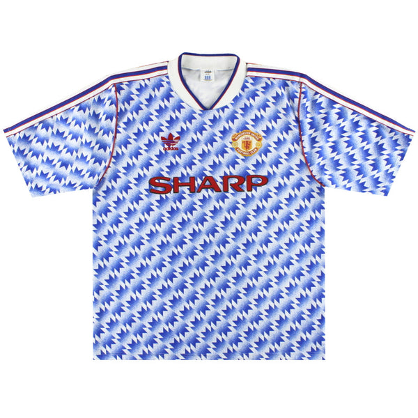 Maillot Manchester United - 1990-92 Extérieur