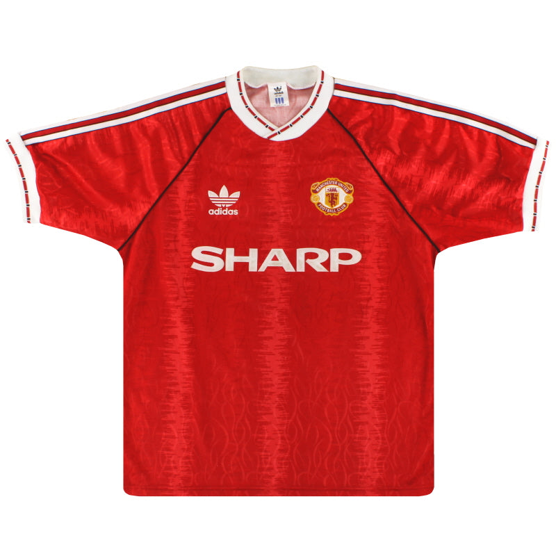 Maillot Manchester United - 1990-92 Domicile