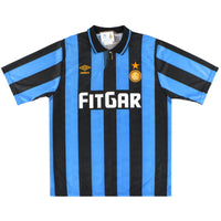Maillot Inter Milan - 1991-92 Domicile