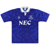Maillot Everton - 1991-93 Domicile