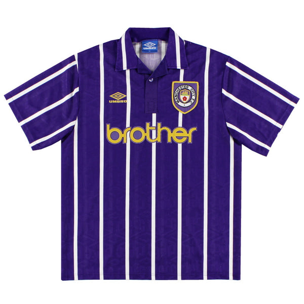Maillot Manchester City - 1992-94 Extérieur