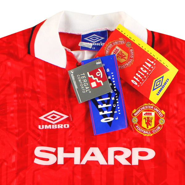 Maillot Manchester United - 1992-94 Domicile