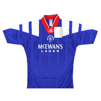 Maillot Rangers - 1992-94 Domicile