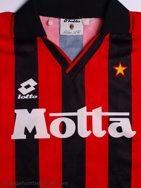 Maillot AC Milan - 1993-94 Domicile