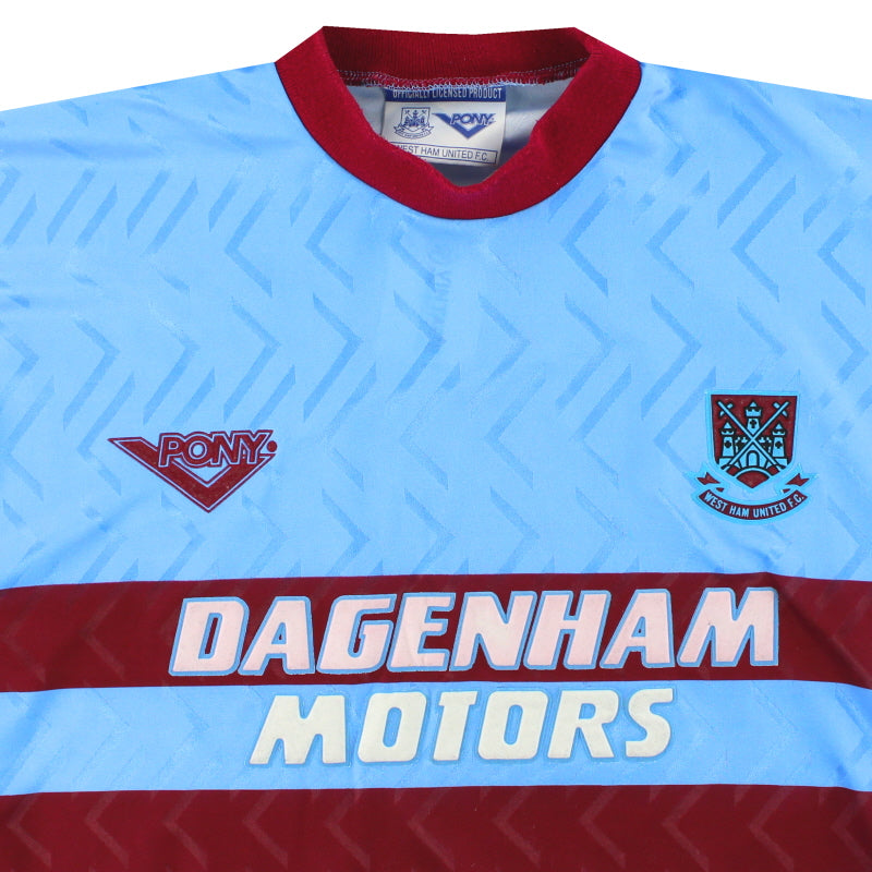 Maillot West Ham - 1993-95 Extérieur