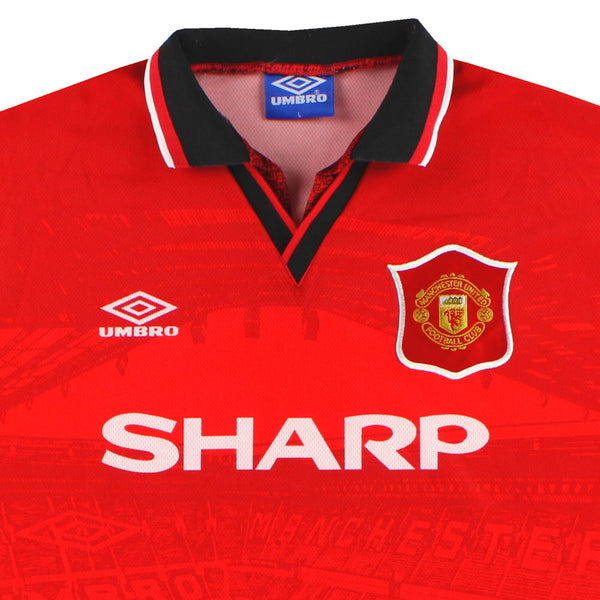 Maillot Manchester United - 1994-96 Domicile
