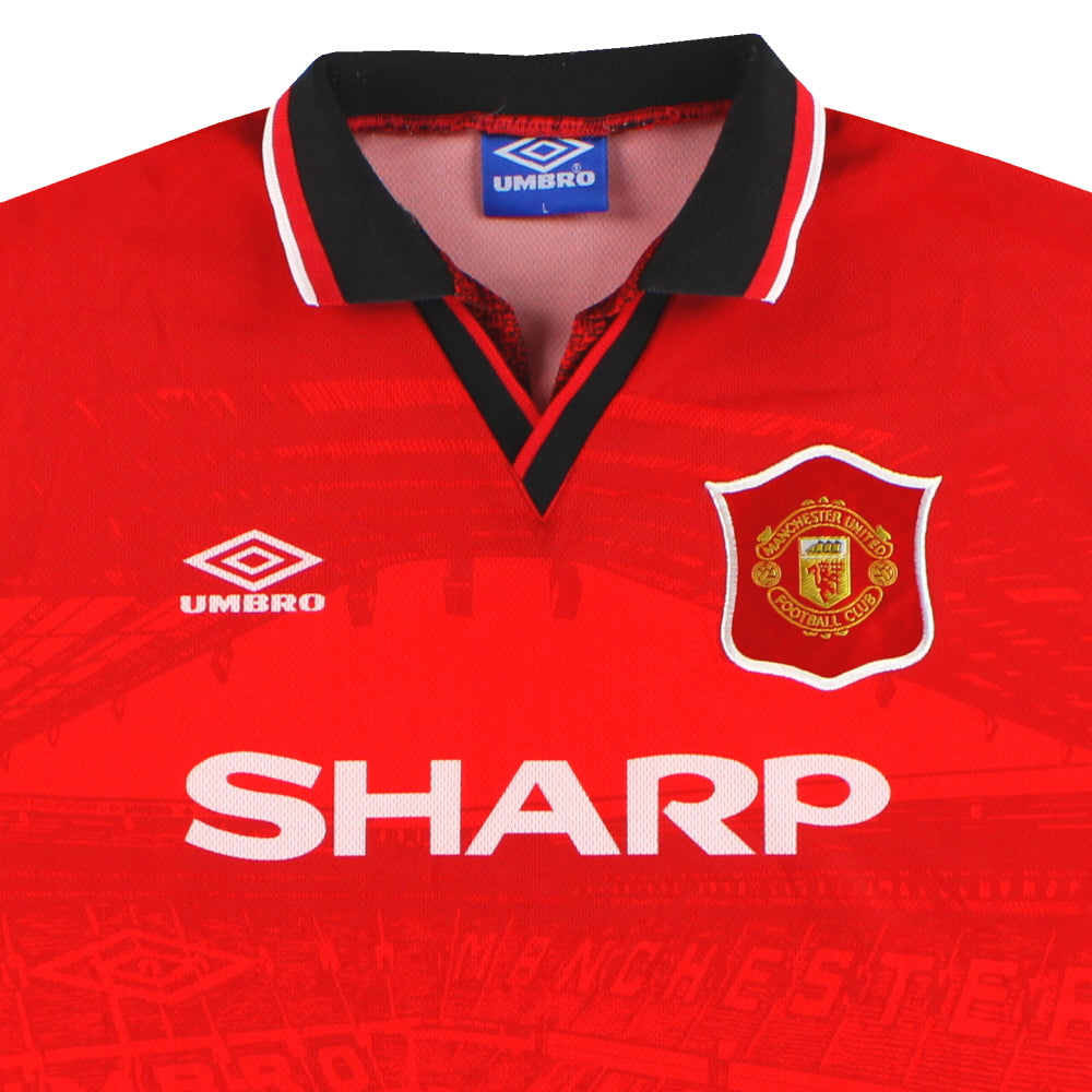 Maillot Manchester United - 1994-96 Domicile
