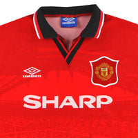 Maillot Manchester United - 1994-96 Domicile