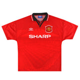 Maillot Manchester United - 1994-96 Domicile