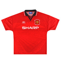 Maillot Manchester United - 1994-96 Domicile