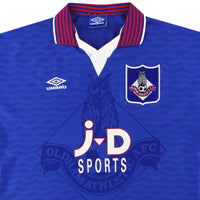 Maillot Oldham - 1995-96 Domicile