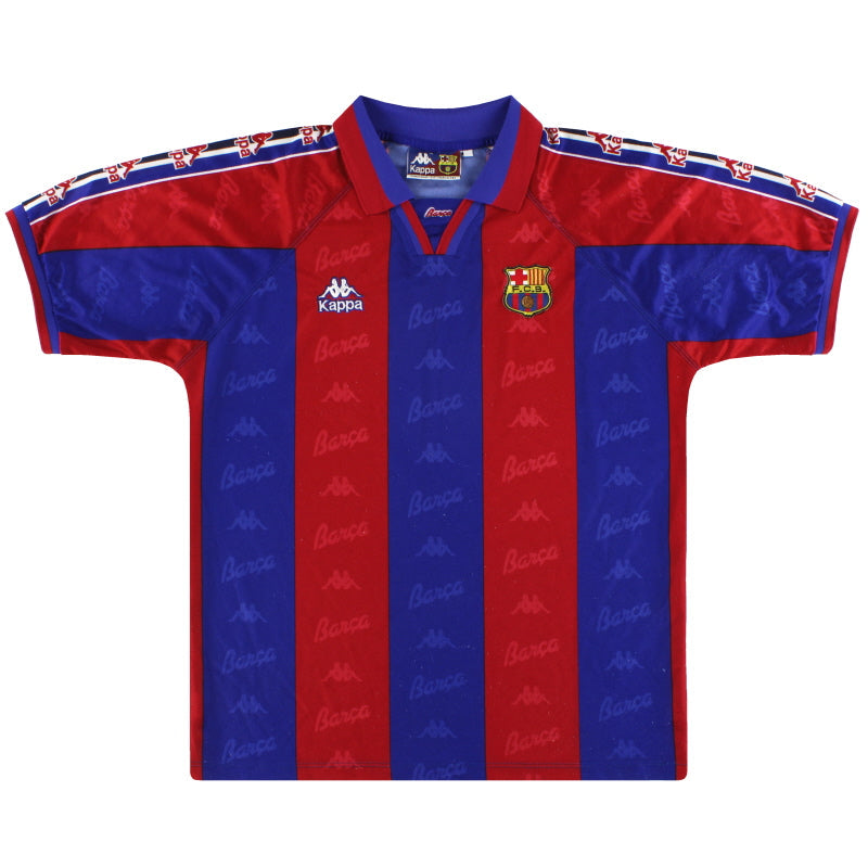 Maillot Barcelone - 1995-97 Domicile