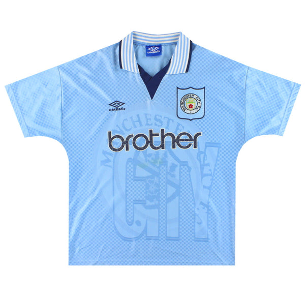 Maillot Manchester City - 1995-97 Domicile