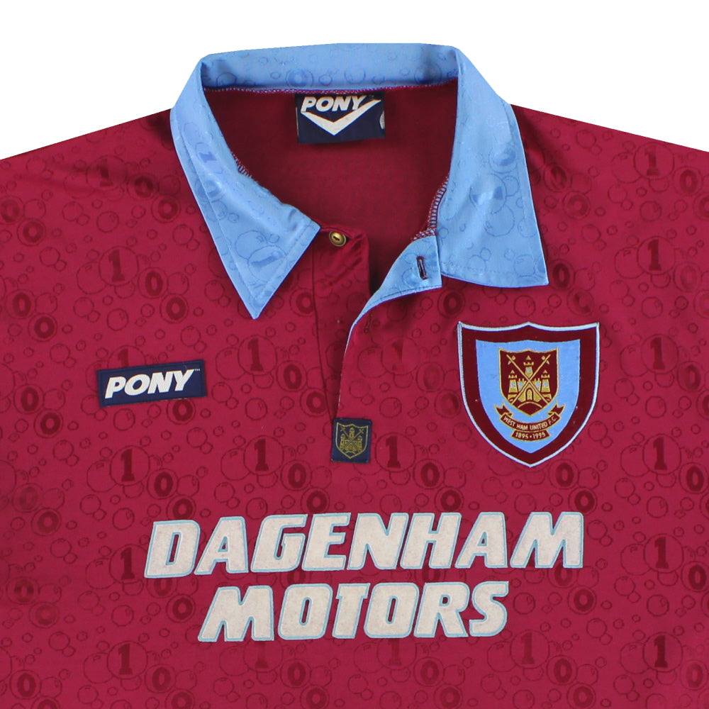 Maillot West Ham - 1995-97 Domicile