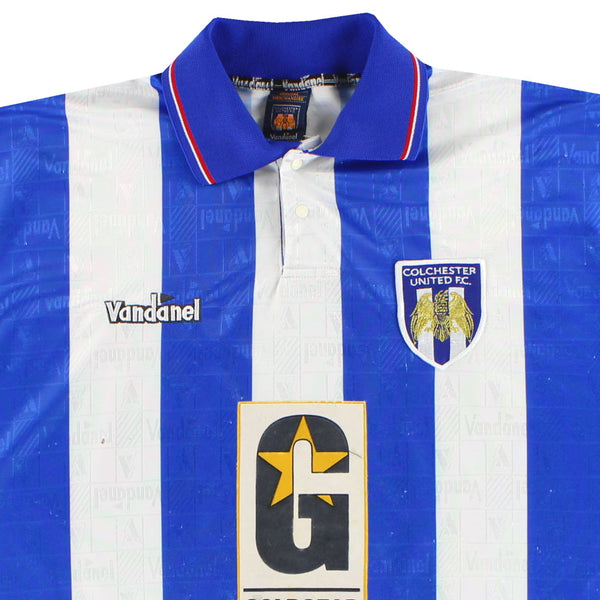 Maillot Colchester United Vandanel - 1996-97 Domicile